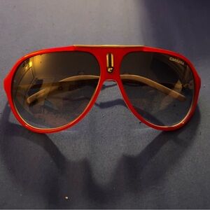 Carrera Bold Red Aviator Shades